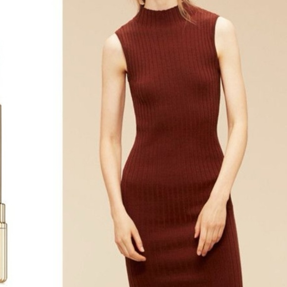 Aritzia Wilfred Lierre Rib Dress